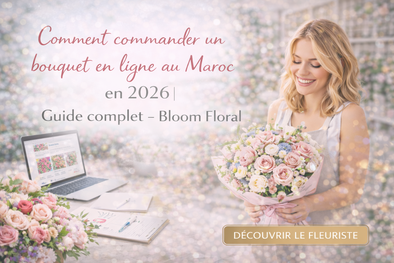 Comment commander un bouquet en ligne au Maroc en 2026| Guide complet – Bloom Floral