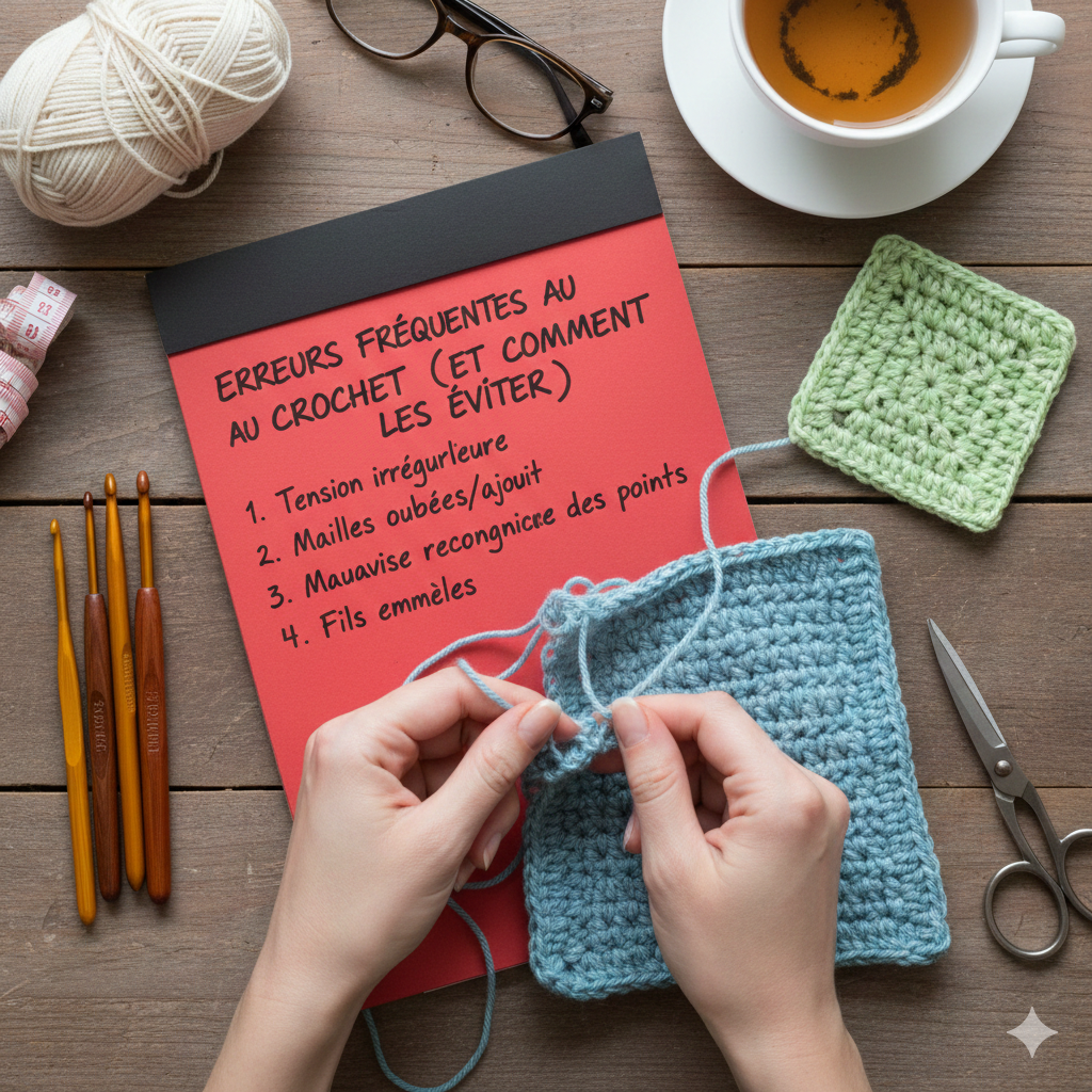 Erreurs fréquentes au crochet (et comment les éviter)