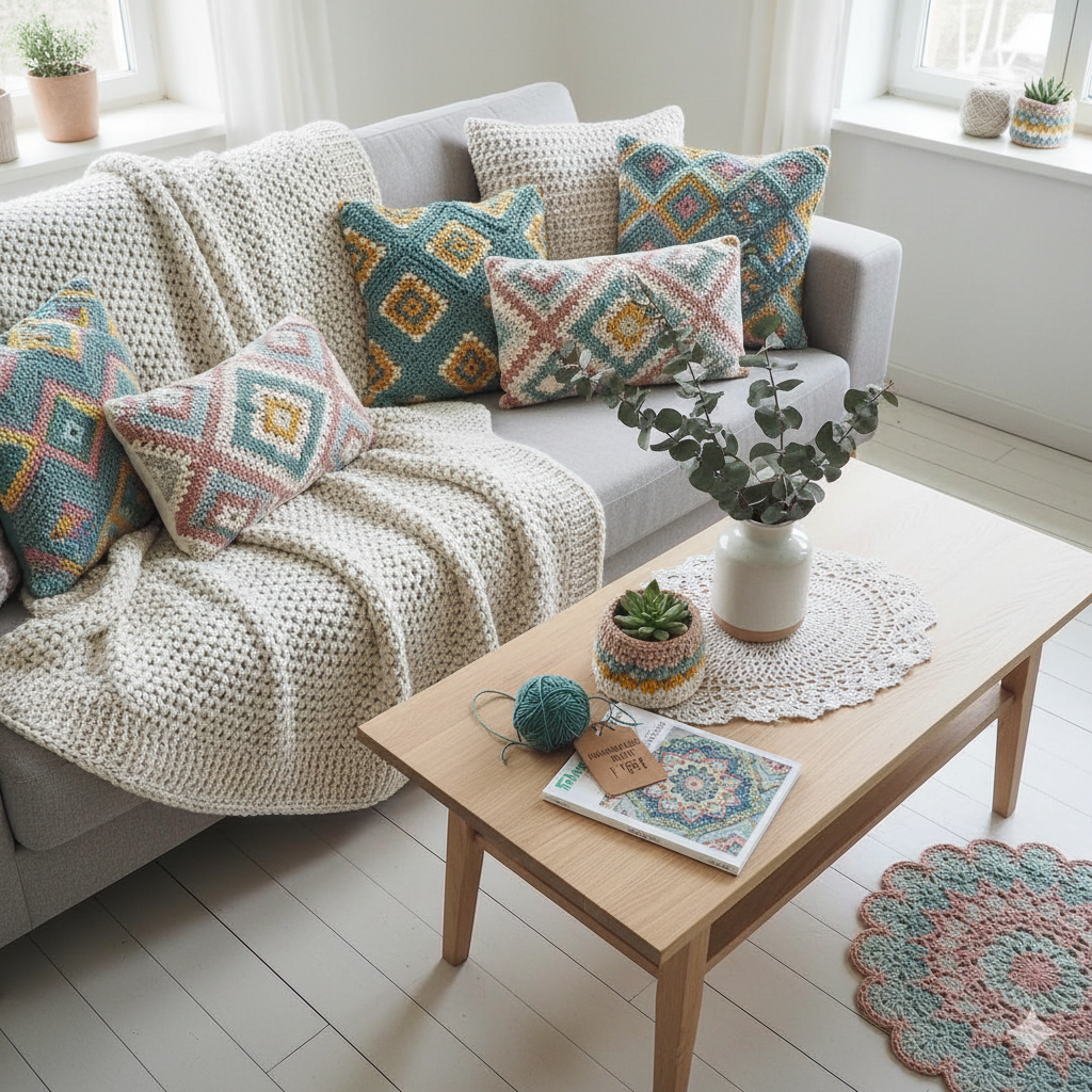 Nos modèles crochet exclusifs pour décorer votre maison