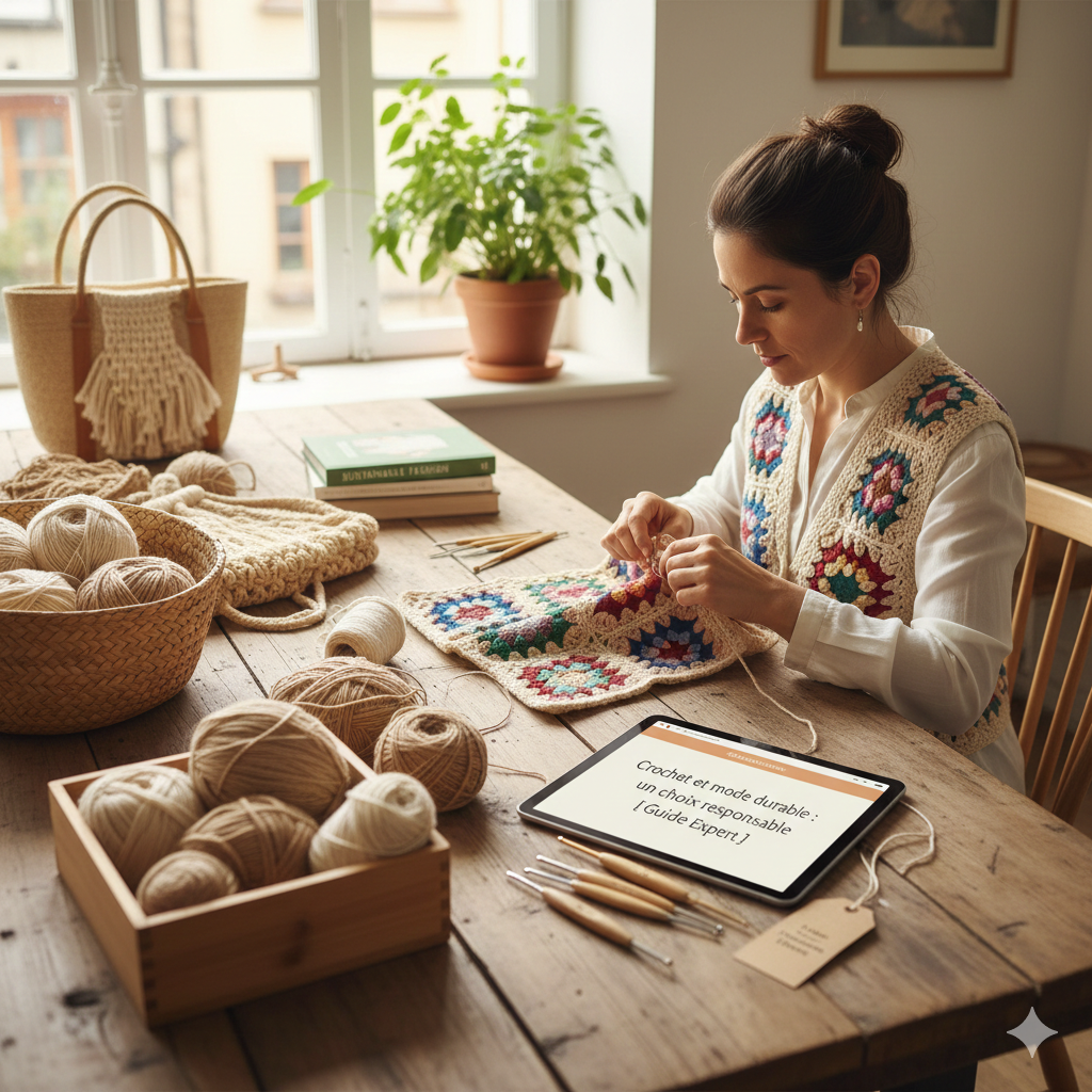 Crochet et mode durable : un choix responsable { Guide Expert }