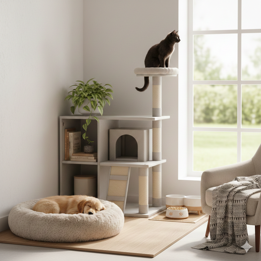 Comment créer un espace cosy pour son animal?