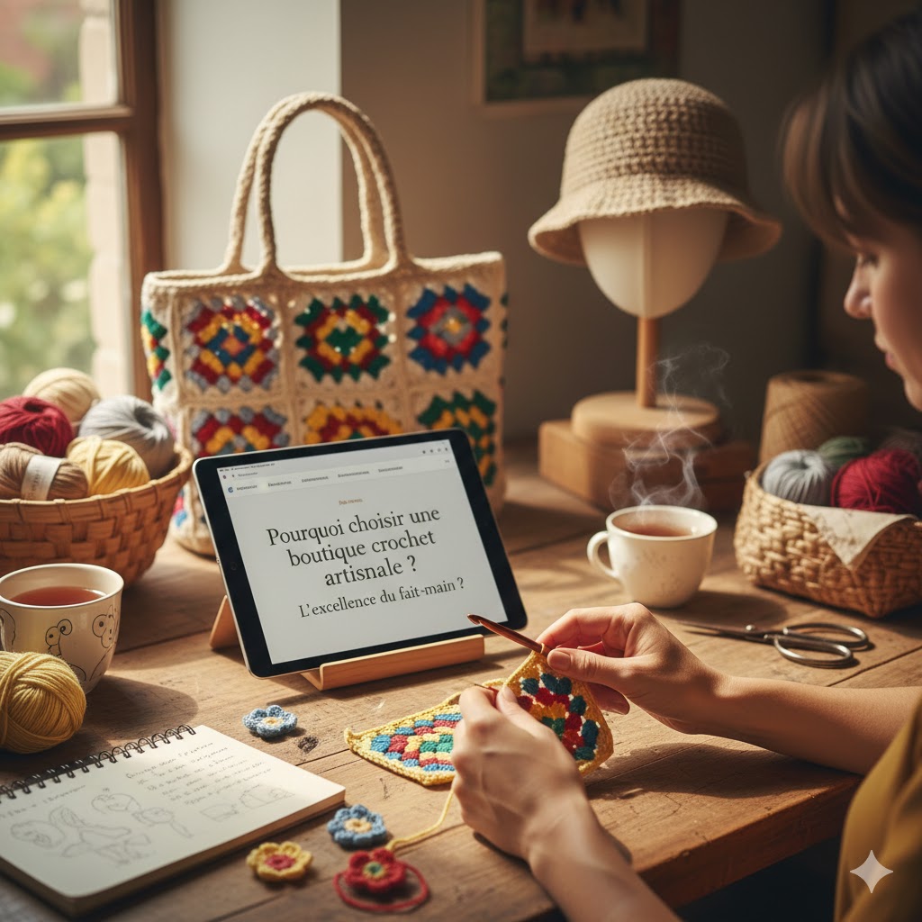 Pourquoi choisir une boutique crochet artisanale ? L’excellence du fait-main